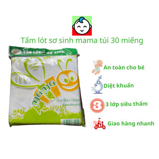 Tấm lót sơ sinh phân xu MaMa cao cấp
