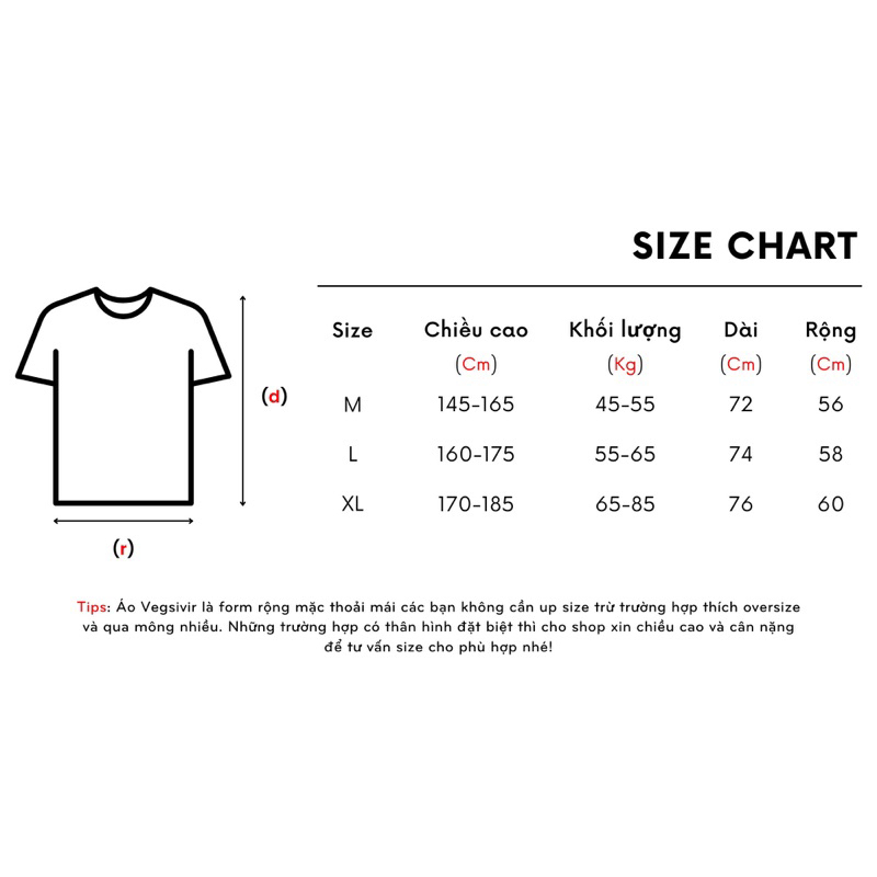 Áo Thun in cao BASIC - Vegsivir
