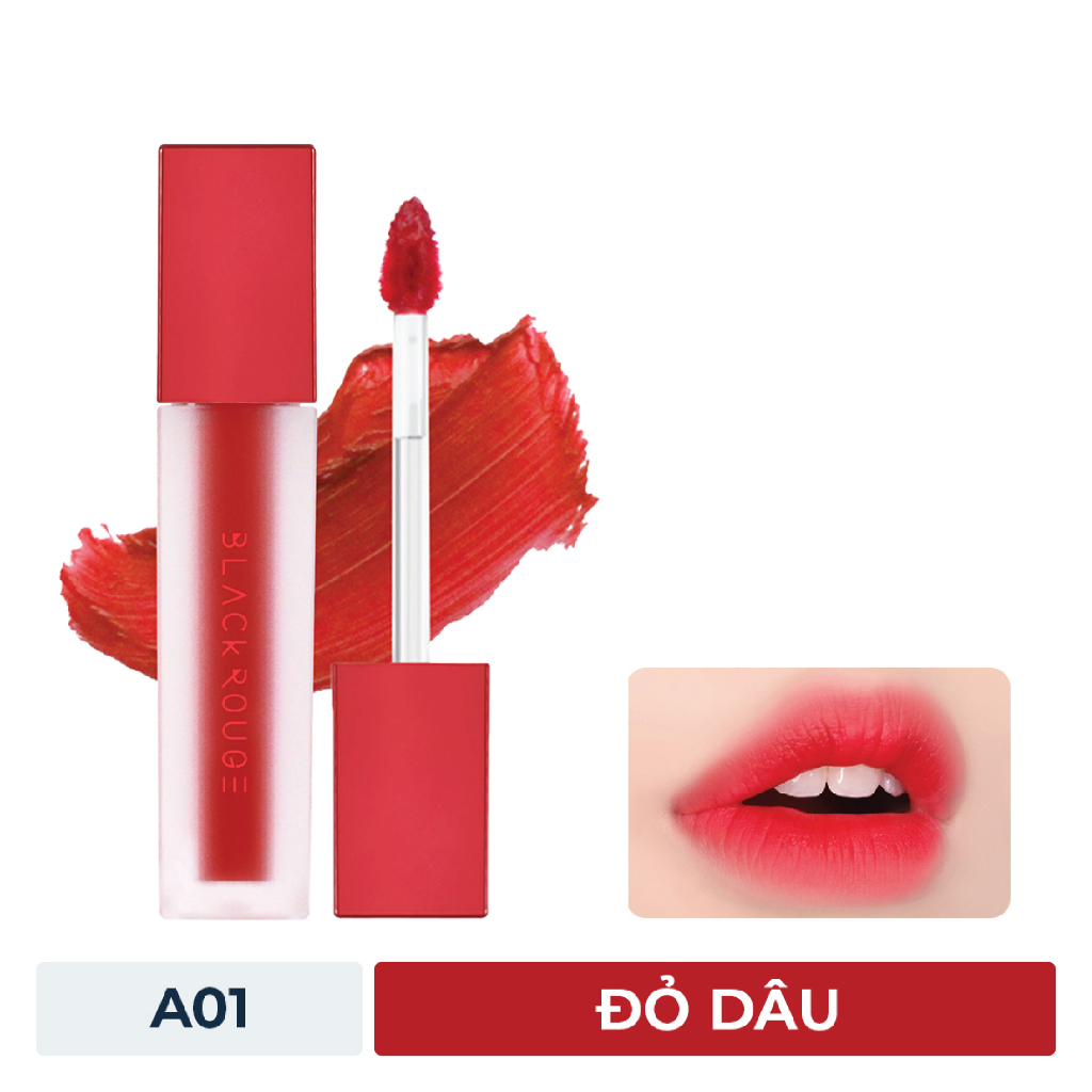 Son Black Rouge A01 - son màu đỏ tươi