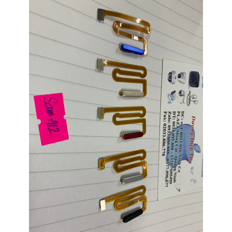 Cáp nút nguồn liền phím, Cáp vân tay Sam A12