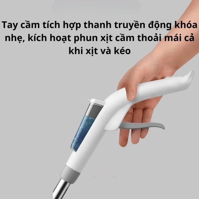 Cây Lau Nhà Phun Sương, Chổi Lau Nhà Tự Vắt Thông Minh Cực Kì Tiện Lợi Lau 360 Độ - Thỏ hồng shop