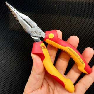 Kìm mỏ nhọn cách điện 1000v dài 160mm wiha 26720 germany | hctools