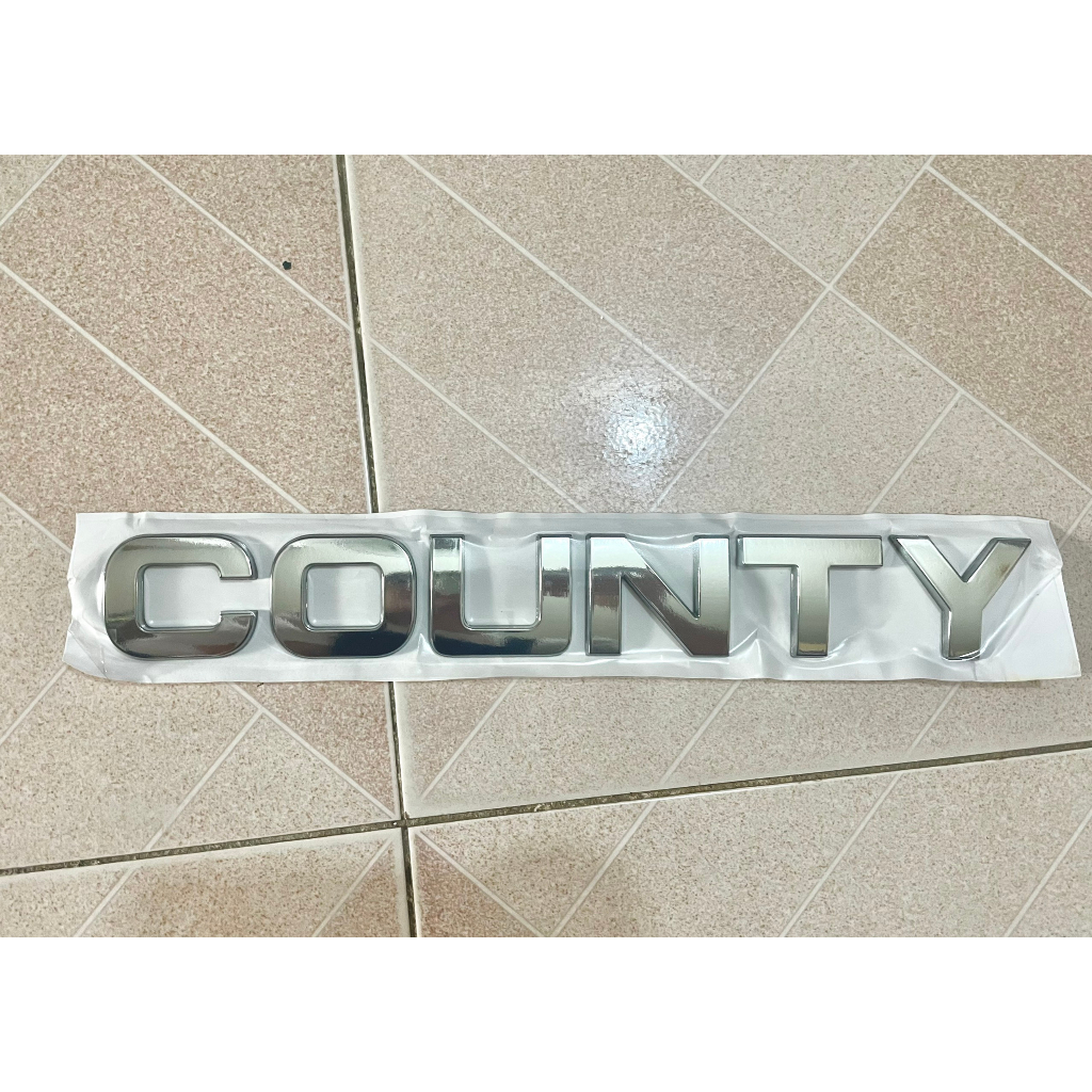 Tem chữ trang trí Couty, Thaco, Intercooler, e county + 6.5% phí sàn