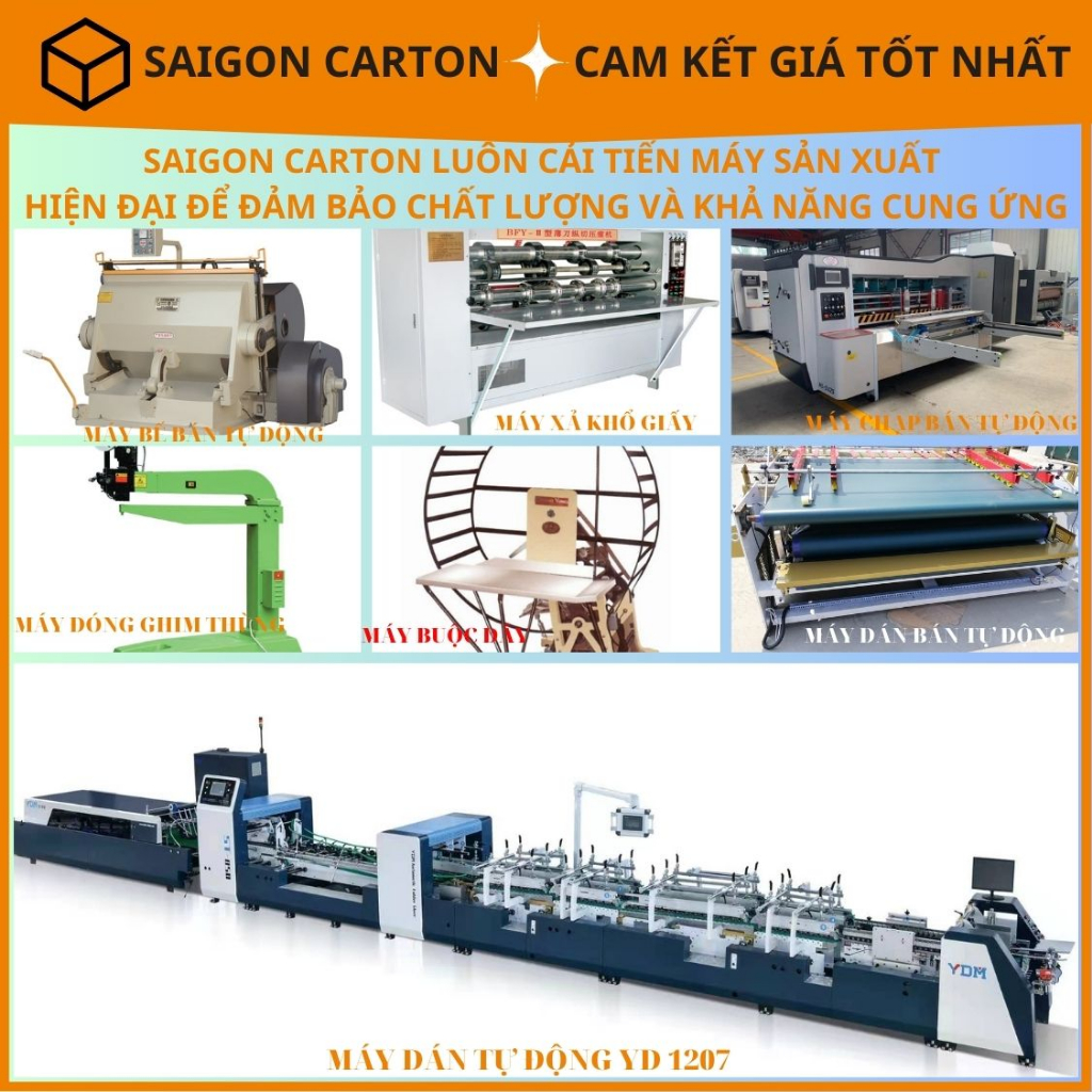 1000 hộp carton size 12x8x5 - sản xuất bởi sài gòn carton