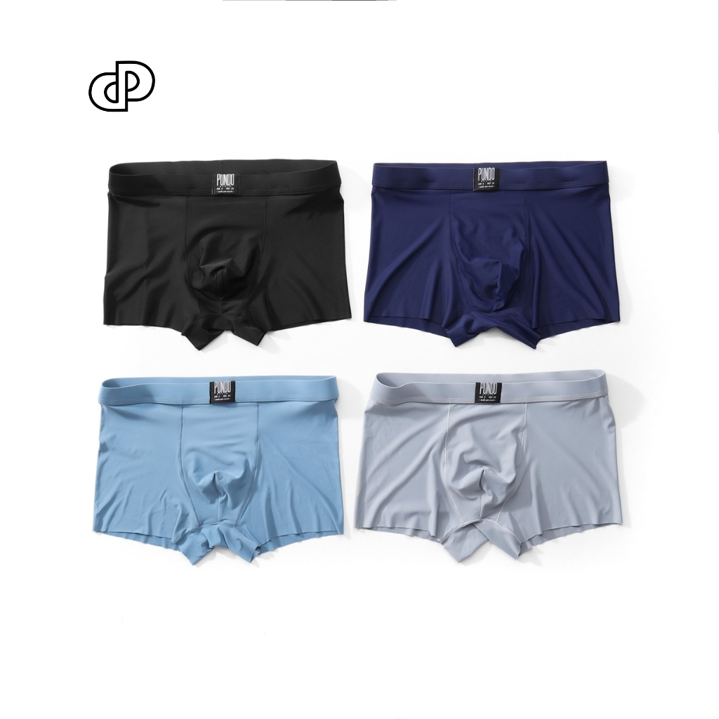 Quần boxer nam PUNDOHOMME chất thun lạnh cao cấp co giãn 4 chiều thoải mái thấm hút tốt QLPD11