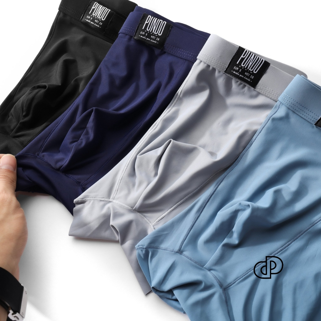Quần boxer nam PUNDOHOMME chất thun lạnh cao cấp co giãn 4 chiều thoải mái thấm hút tốt QLPD11