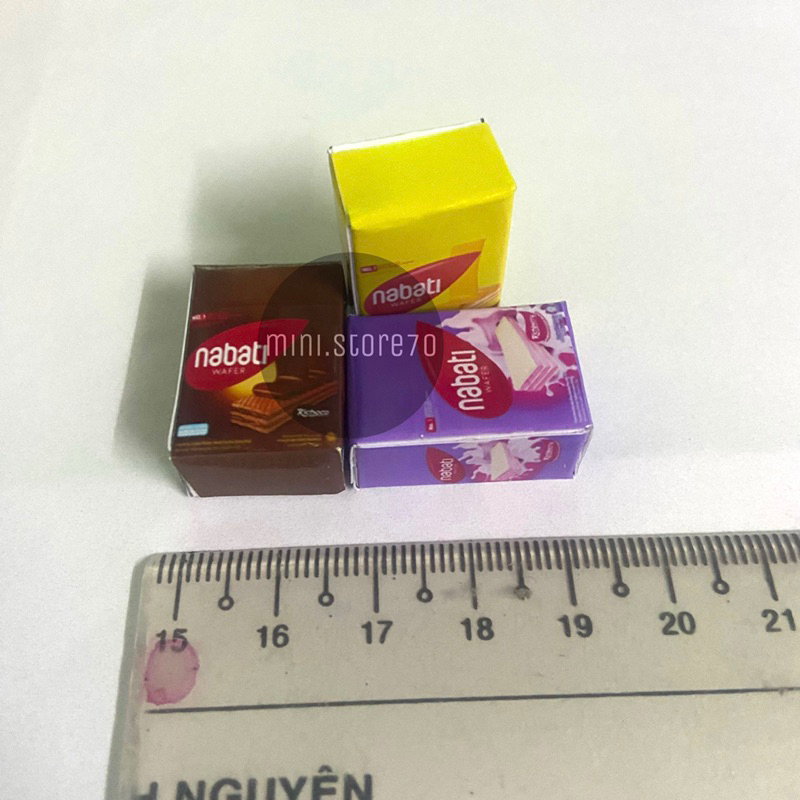 Mô hình đồ chơi hộp bánh nabati