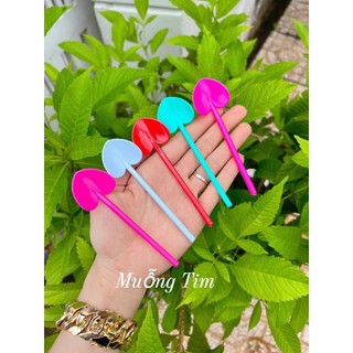 Combo 100 xẻng tim dài 11cm đa công dụng