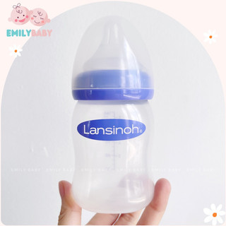 Bình sữa Lansinoh 160ml/240ml chọn núm S/M/L