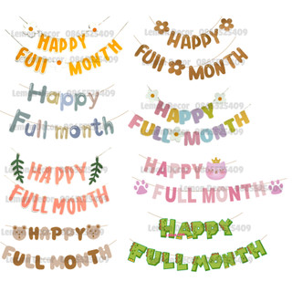 Dây happy FULL MONTH hàn quốc đầy tháng cho bé