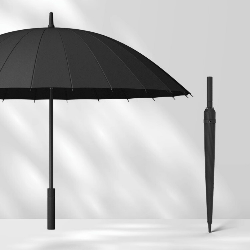 Ô che mưa KAW 24 nan bằng thép siêu chắc chắn - Chống thấm nước và tia UV hiệu quả - Hàng chính hãng