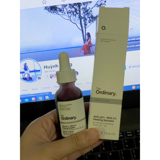 Serum  The Ordinary AHA 30% BHA 2% Peeling Solution 30ml