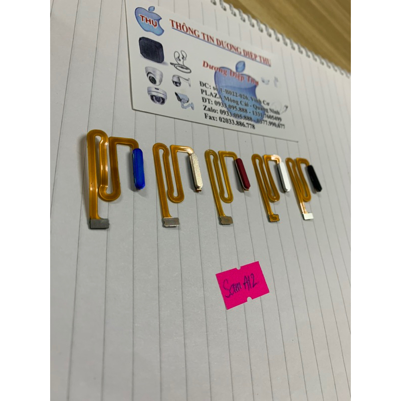 Cáp nút nguồn liền phím, Cáp vân tay Sam A12