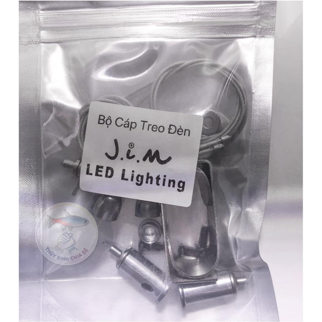 Bộ Dây Cáp Treo Đèn Thuỷ Sinh JIM Led