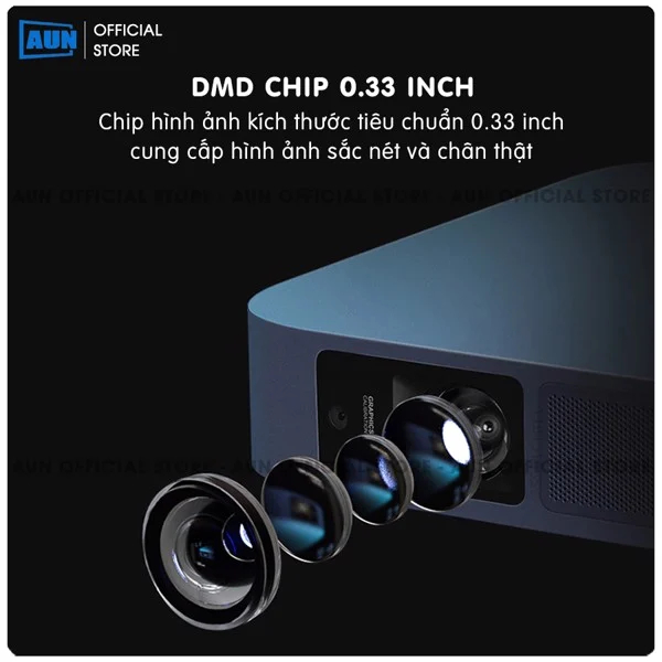Máy chiếu Xgimi New Z6X FullHD 1080p - Elfin - Máy chiếu thông minh bản nội địa máy chiếu DLP độ sáng 800 Ansi