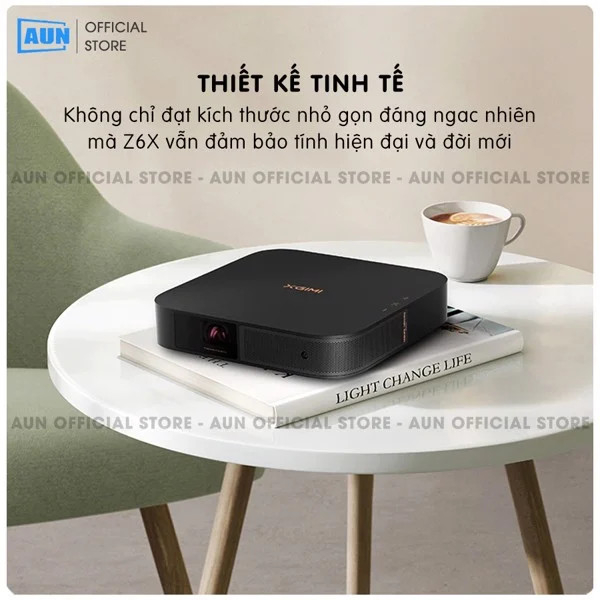 Máy chiếu Xgimi New Z6X FullHD 1080p - Elfin - Máy chiếu thông minh bản nội địa máy chiếu DLP độ sáng 800 Ansi