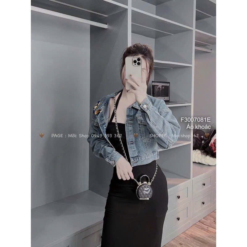 ÁO KHOÁC BÒ MẶT CƯỜI VÀNG 3 SIZE