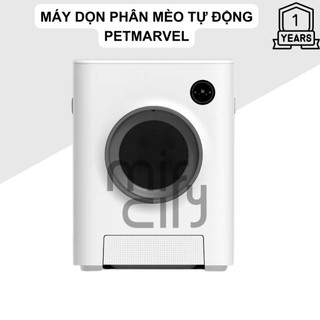 Máy dọn phân mèo tự động Pet Marvel Little Cube - Máy vệ sinh tự động cho mèo cao cấp lồng máy to