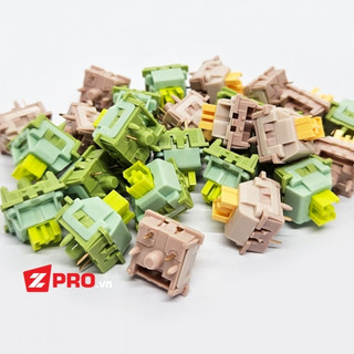 Outemu Silent v2 (5 Pin) (Lemon, Peach, Cream Yellow) Cho Bàn Phím Cơ