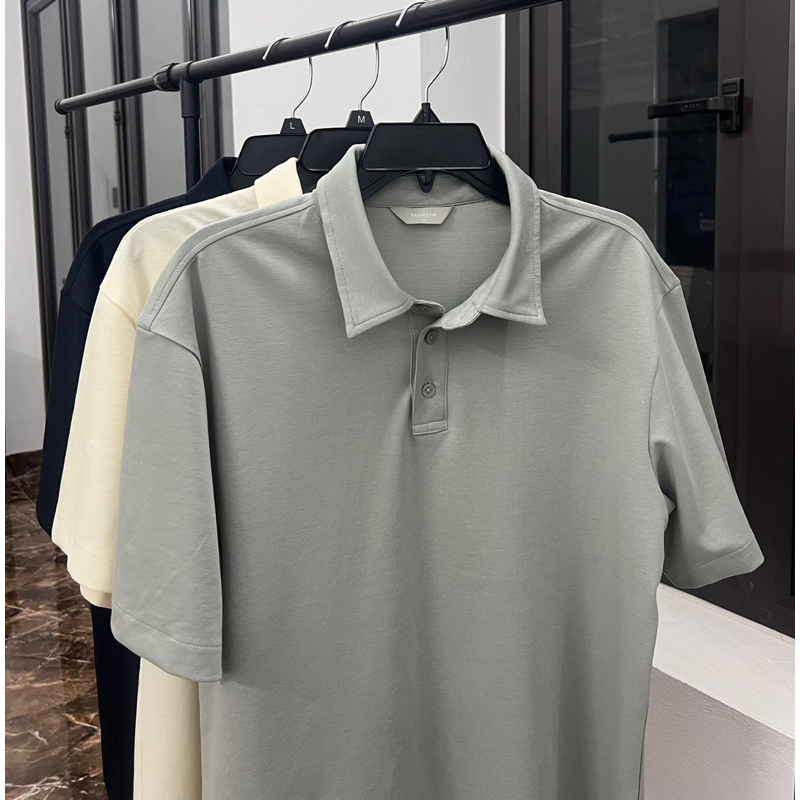 Áo polo nam dáng suông hàng Việt Nam xuất Hàn Quốc