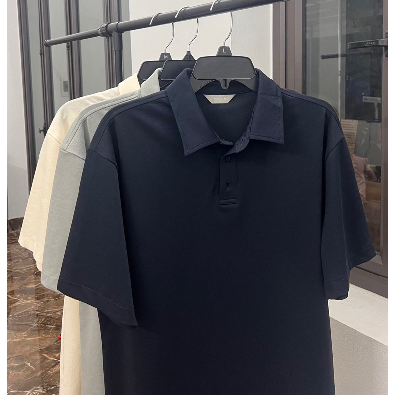 Áo polo nam dáng suông hàng Việt Nam xuất Hàn Quốc