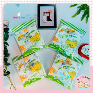 Tấm lót sơ sinh Hiền Trang Túi Tấm Lót Phân Xu Hoài An 3 Lớp Loại 1 Túi 28-30 Tờ