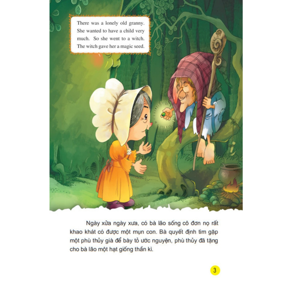 Sách - Combo 10 cuốn Những Câu Chuyện Cổ Tích Đáng Yêu - Song Ngữ Anh Việt - ndbooks