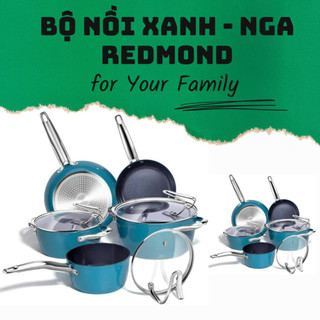 Bộ nồi nhập khẩu nga redmond cho nhà bếp gia đình