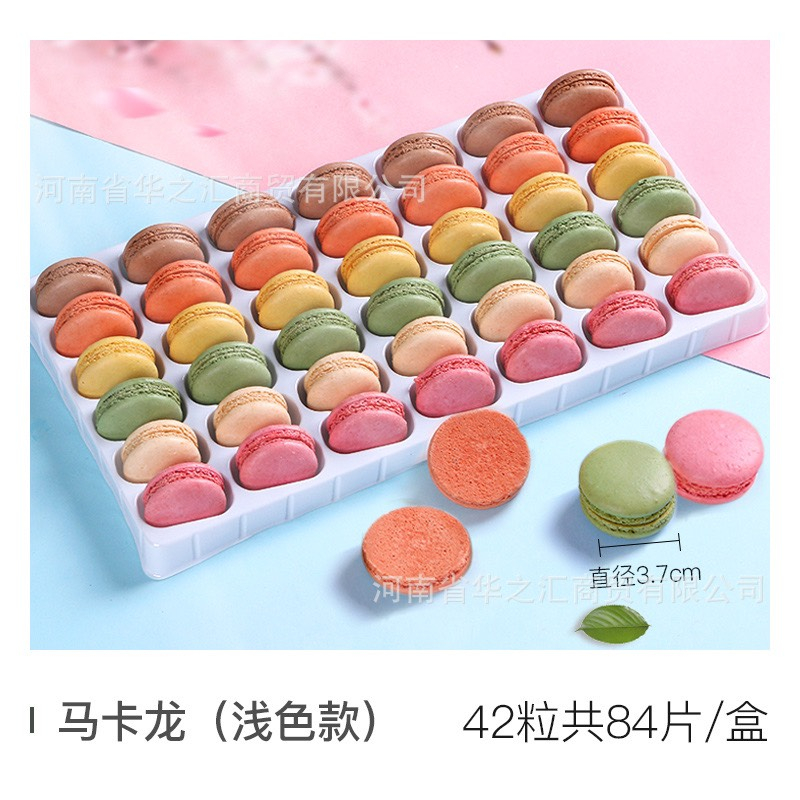 - Bánh Macaron 42 cặp - Trang trí bánh sinh nhật bánh kem