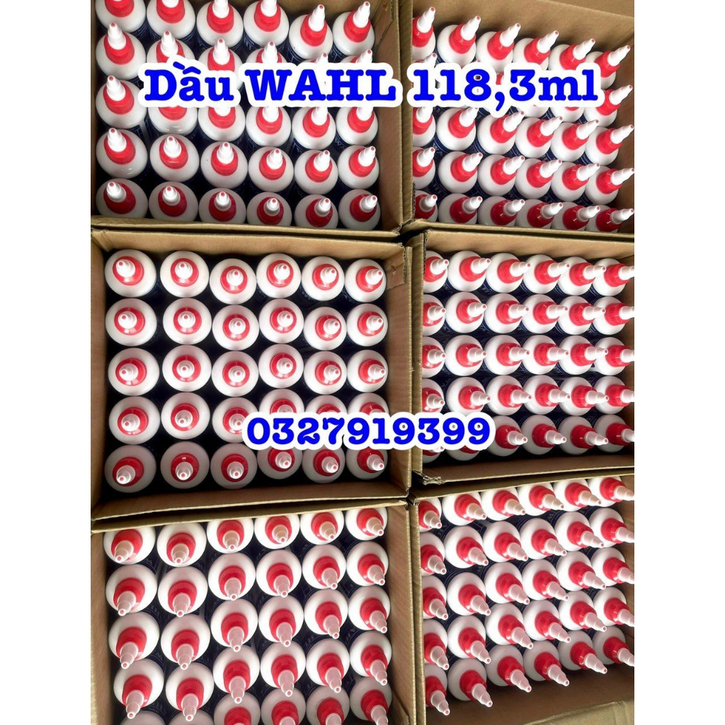✅ Dầu tra tông đơ , tra kéo chính hãng WAHL 118ml