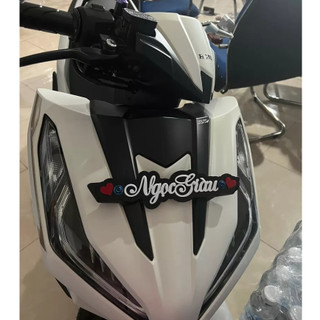 (Theo yêu cầu) Bảng tên chữ nổi Vario- Satria - Zalo tư vấn : 0944.221.656 - Hàng độc quyền