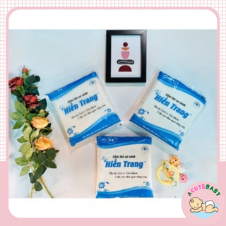 Tấm lót sơ sinh Hiền Trang 30 siêu thấm, khô thoáng cho bé acutebaby