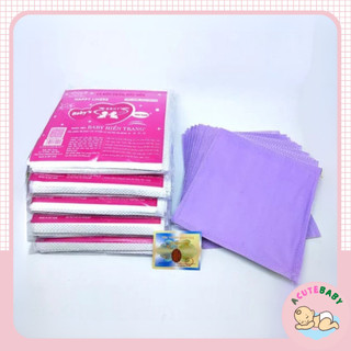 Tấm lót phân xu sơ sinh Baby Hiền Trang 3 lớp 10 -11tờ