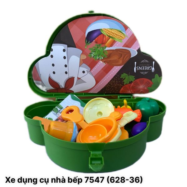 Đồ Chơi: Xe Dụng Cụ Nhà Bếp 7547 (628-36)