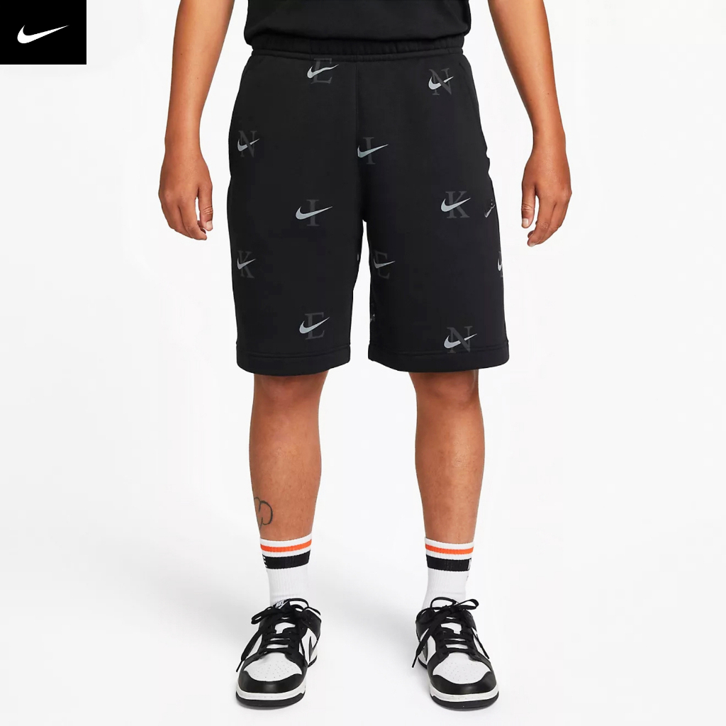 Quần ngắn thể thao nam nữ NSW Printed Swoosh Lined Short