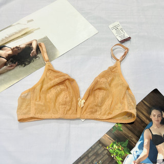 Áo ngực không gọng nữ Jolie 9024 không mút chất ren mỏng ôm nguyên ngực thoải mái quyến rũ size 34-36-38-40