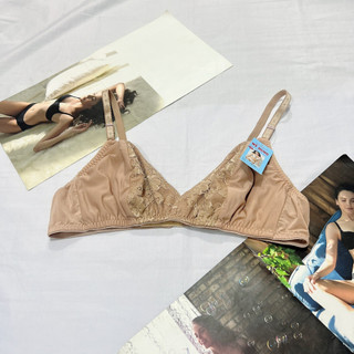Áo ngực không gọng nữ Mỹ Dung không mút chất ren mỏng ôm nguyên ngực mềm mịn size 34, 36, 38, 40, 42