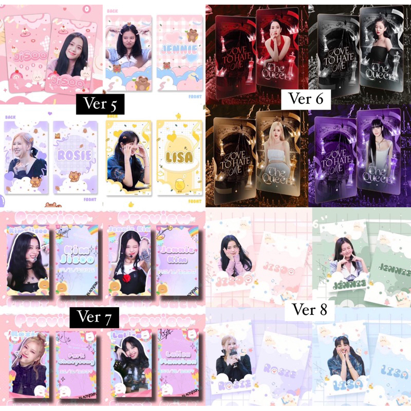 Set card fanmade BlackPink