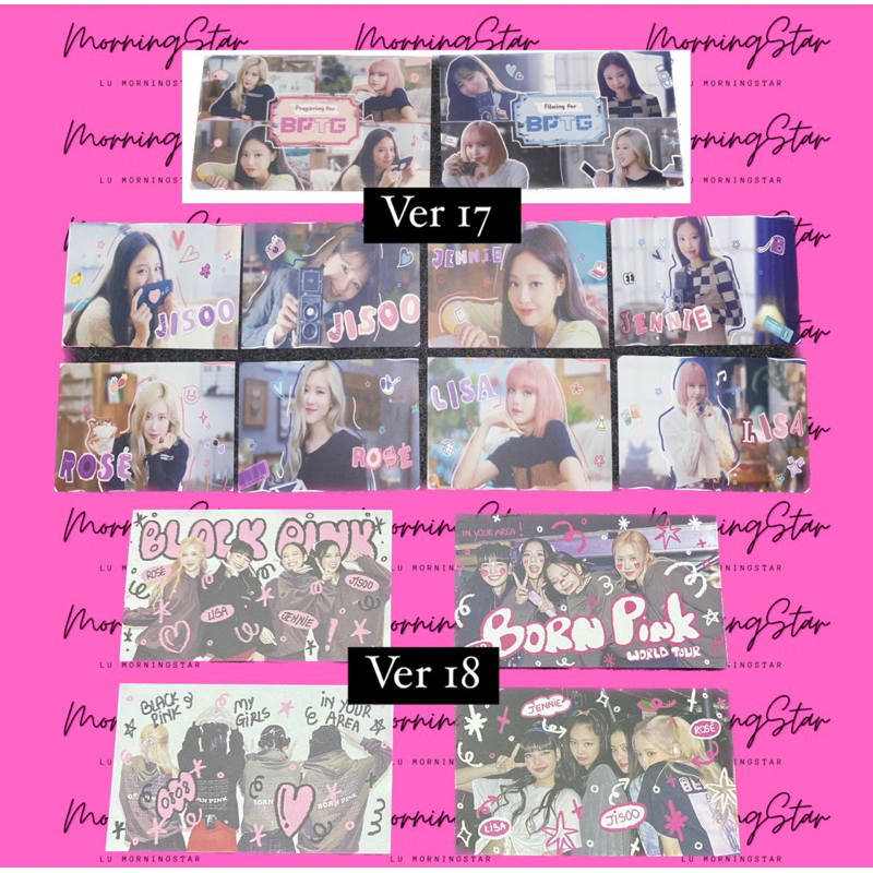 Set card fanmade BlackPink