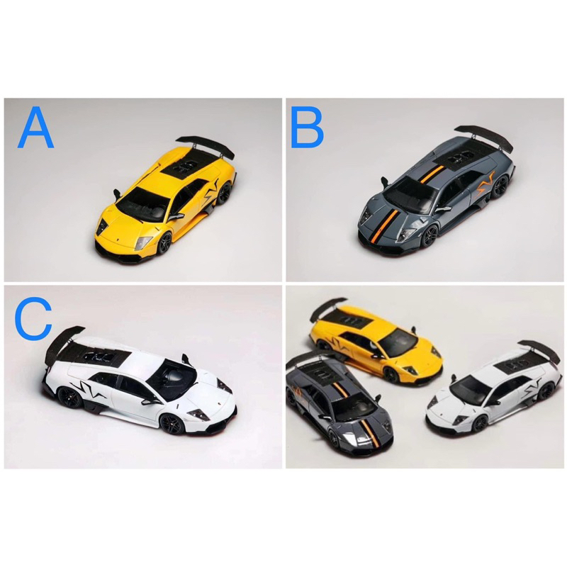 mohinhxeps-1/64_Cars’ Lounge Lamboghini Murcielago LP670-4 SV Limited 399pcs