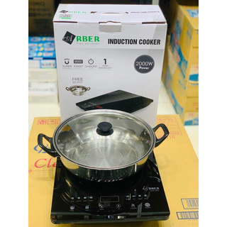 Bếp từ đơn cảm ứng arber ab301, 220v, 50hz, 2000w - hàng chính hãng, bảo hành 12 tháng