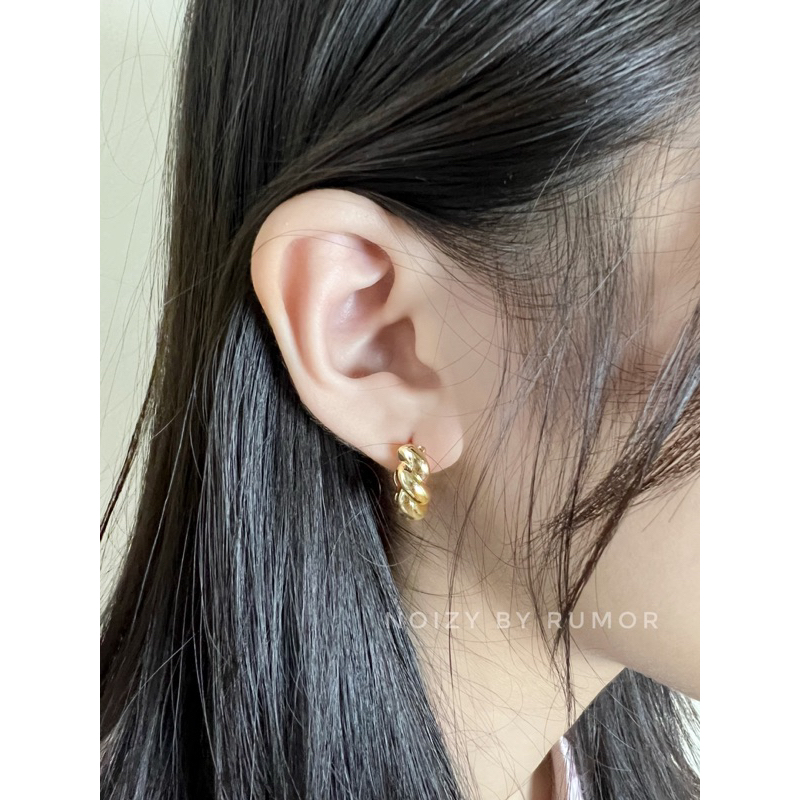 Khuyên tai nữ vòng xoắn ốc Tina  - Noizy by Rumor