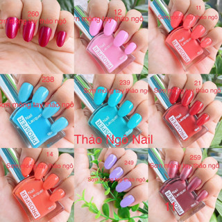 (Hàng mới về) Sơn móng tay Prosper Silver 16ml (sơn thường)