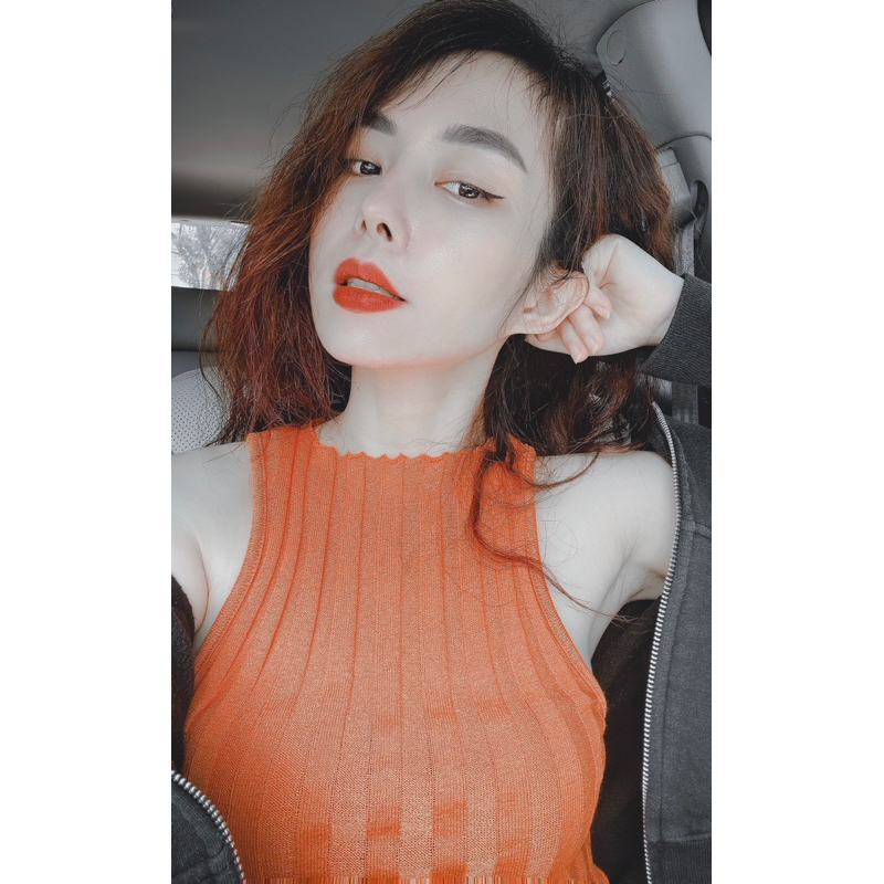 Áo ba lỗ len mỏng zara 2 màu