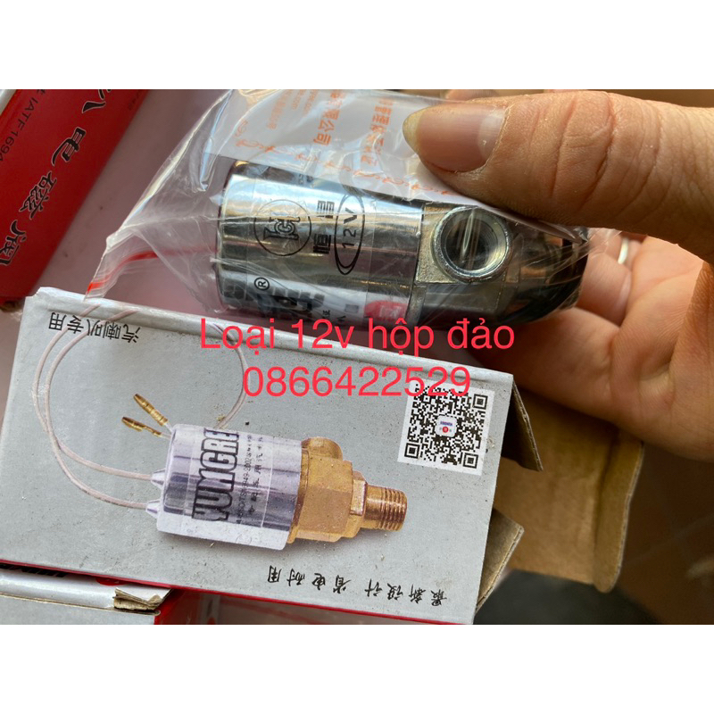 Rơ le kèn hơi thay cho kèn ong, kèn tàu, kèn thái hàng si hai,  yumgree 12v 24v loại 1