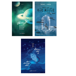 Sách combo 3 cuốn: lạc giữa tần số không người nghe sky.. + thất lạc cõi người - quảng văn + đám trẻ ở đại dương đen az