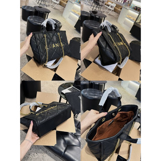 Túi tote hobo shopping bag ô trám dáng thuyền 32cm