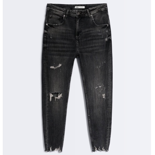 Quần jean nam Zara authentic RIPPED TAPERED size 30