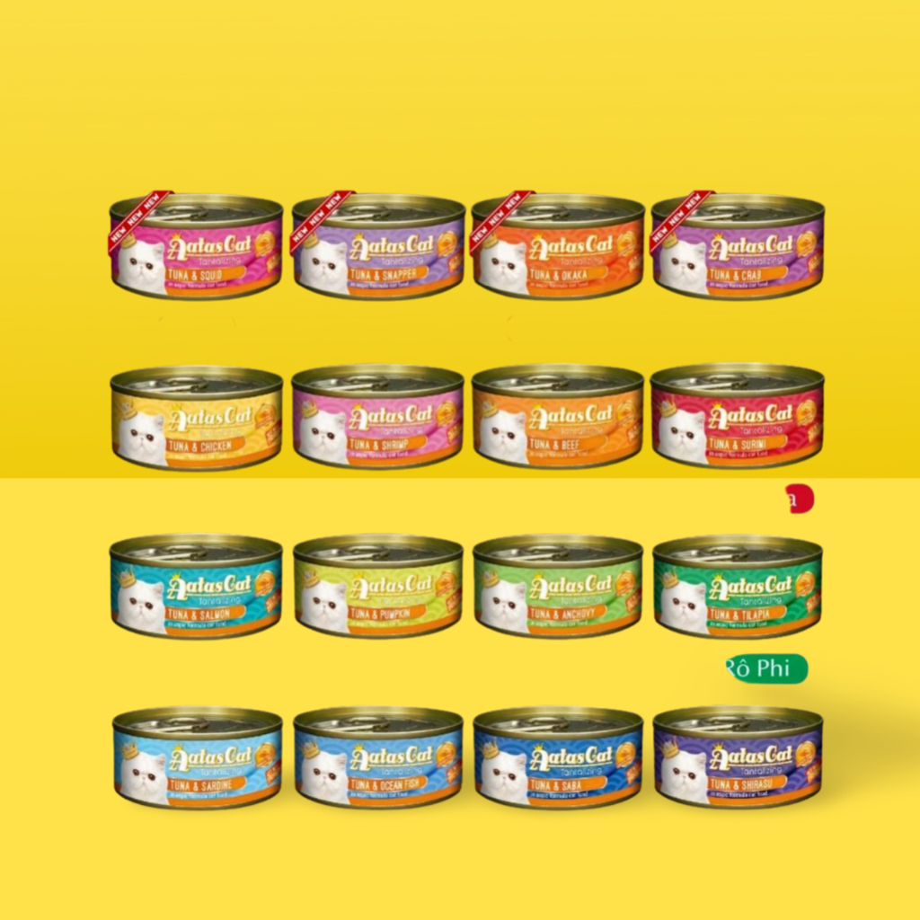 Pate AATAS Cho Mèo Mọi Lứa Tuổi  - Đồ Con Mèo petshop