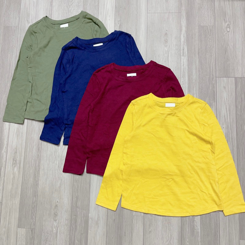 Áo thun dài tay xuất dư size 18/24m-5y